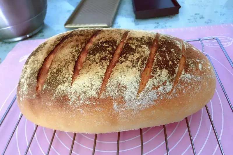 英国面包: Bloomer(配方来自BBC美食家Paul Hollywoods)