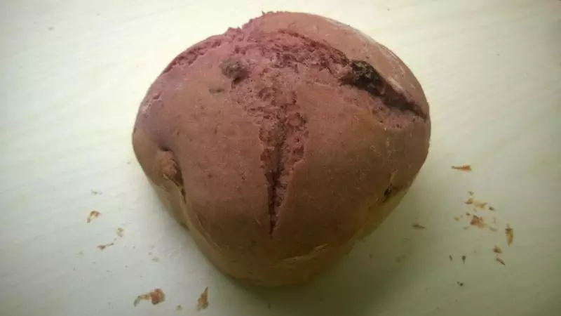 紫薯面包(面包机无添加油糖)