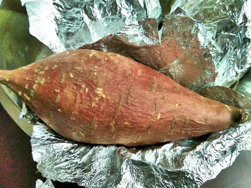 烤箱版烤红薯