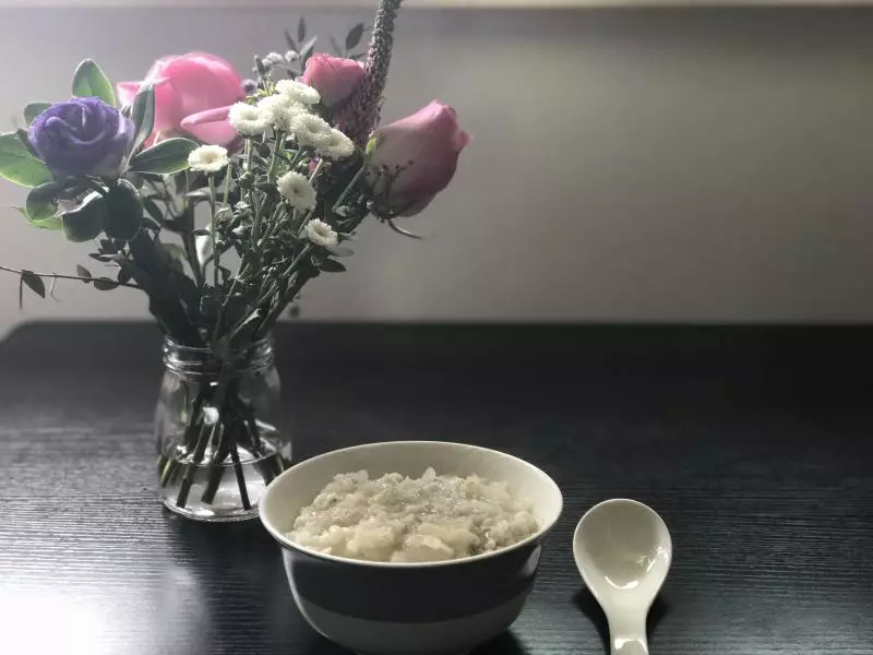 绿小米银耳薏米粥