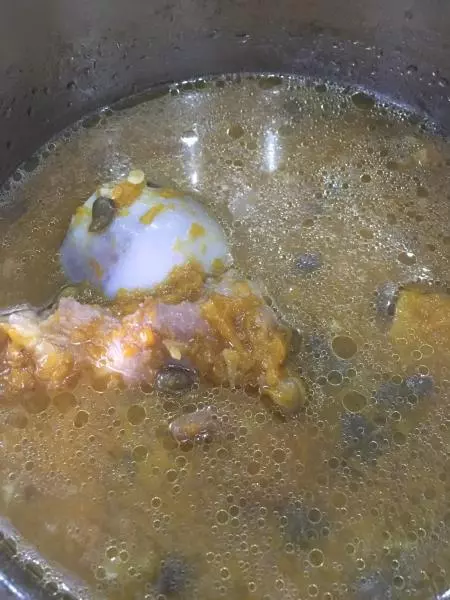 南瓜绿豆排骨汤