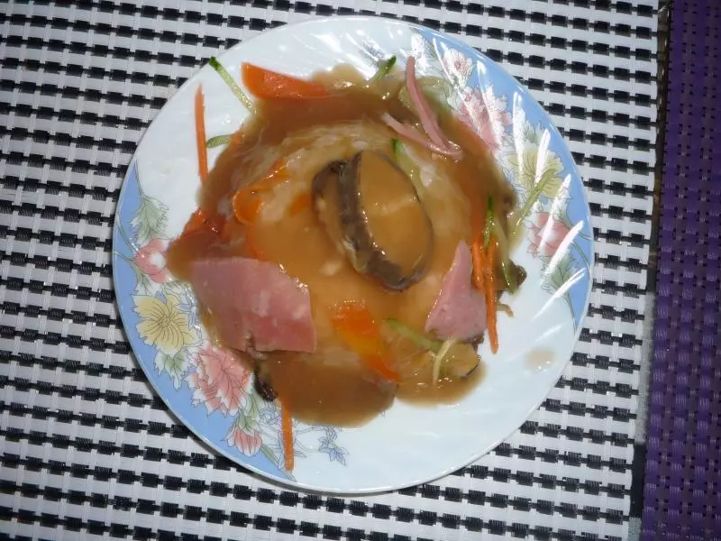 鮑汁撈飯