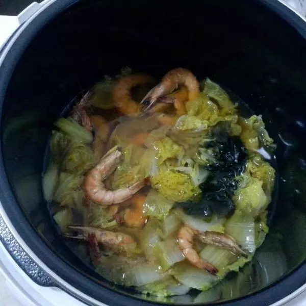 鲜虾味增汤