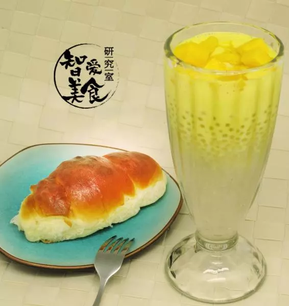 微波炉饮品——芒果椰汁西米露