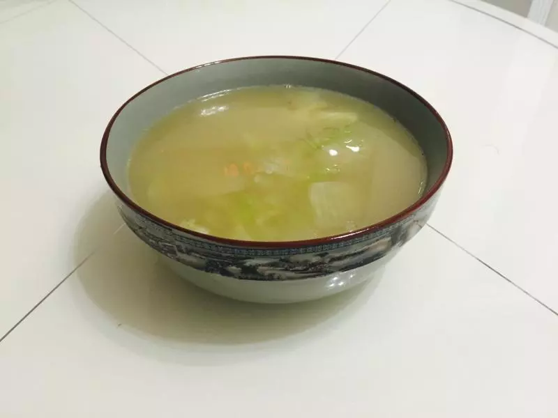 白菜粉絲湯