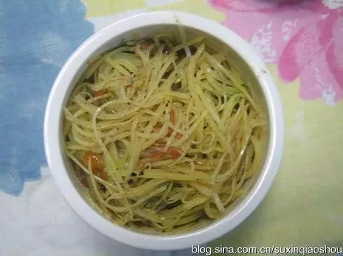 醋溜土豆絲