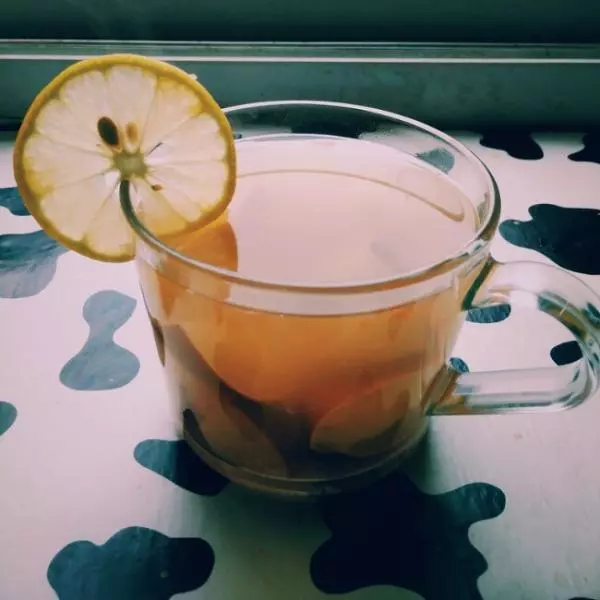 柠檬雪梨茶