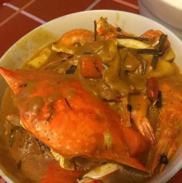 咖喱虾蟹