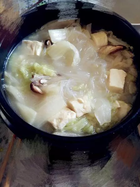 白菜豆腐石鍋