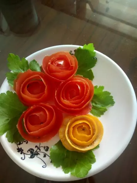 番茄玫瑰花