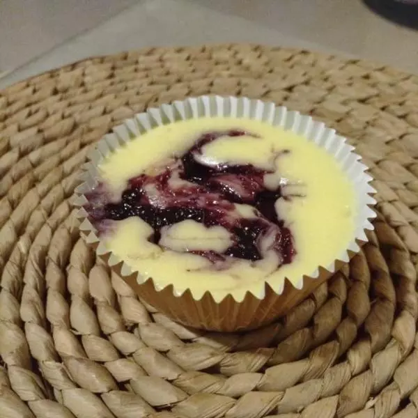 蓝莓芝士cupcake