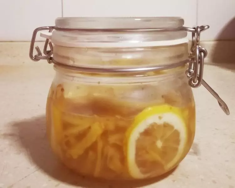 暖心姜汁柠檬茶