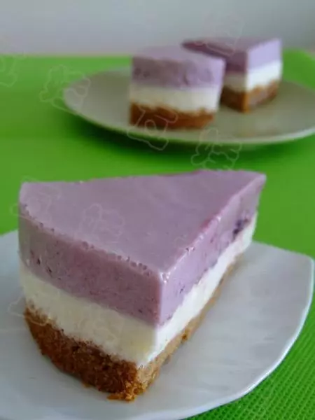 藍莓酸奶慕斯蛋糕