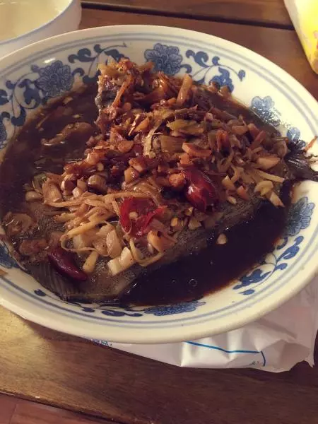 清蒸紅燒味碟魚