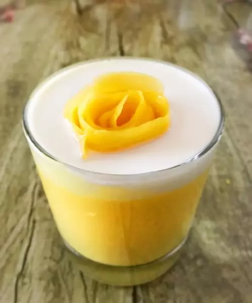 【花式早餐】雪域黄花•芒果酸奶杯