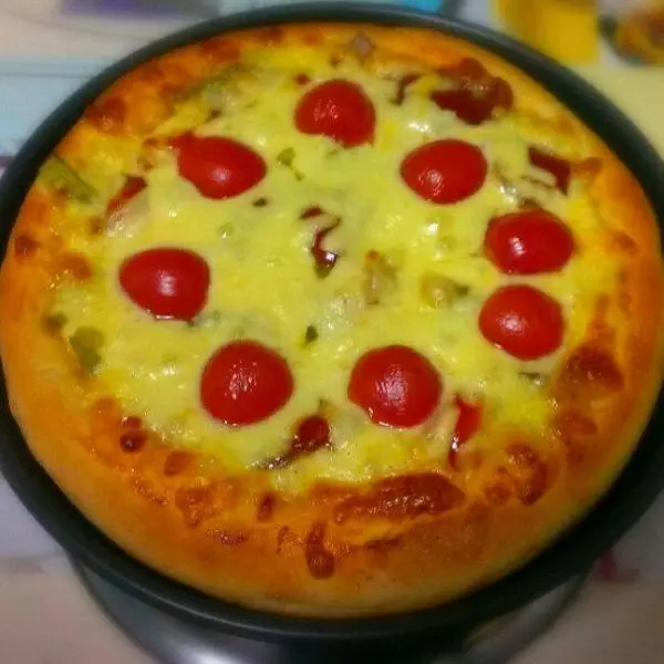 超濃芝士披薩（八寸x2）