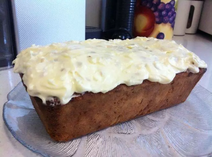 西葫芦奶油奶酪蛋糕－Zucchini Cake with cream cheese icing