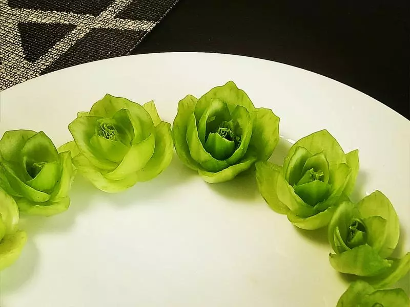 簡易雕刻之油菜花