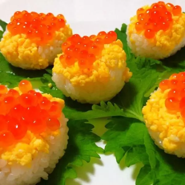 鲑鱼子寿司