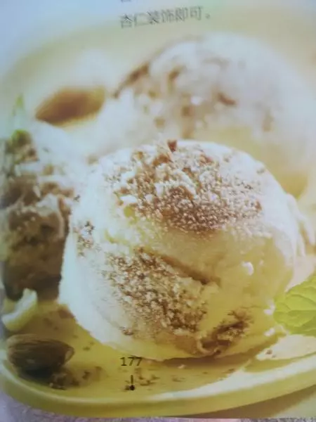 杏仁五谷冰淇淋