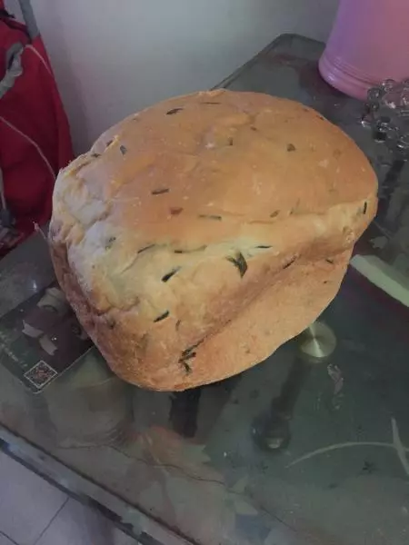 无糖葱香面包“面包机”