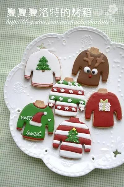 6款冬季聖誕毛衣糖霜餅乾製作方法