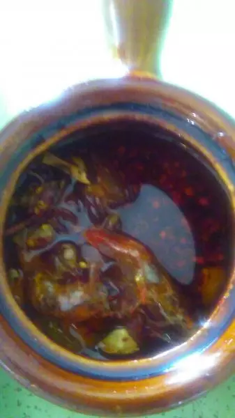 鲜虾辣椒油