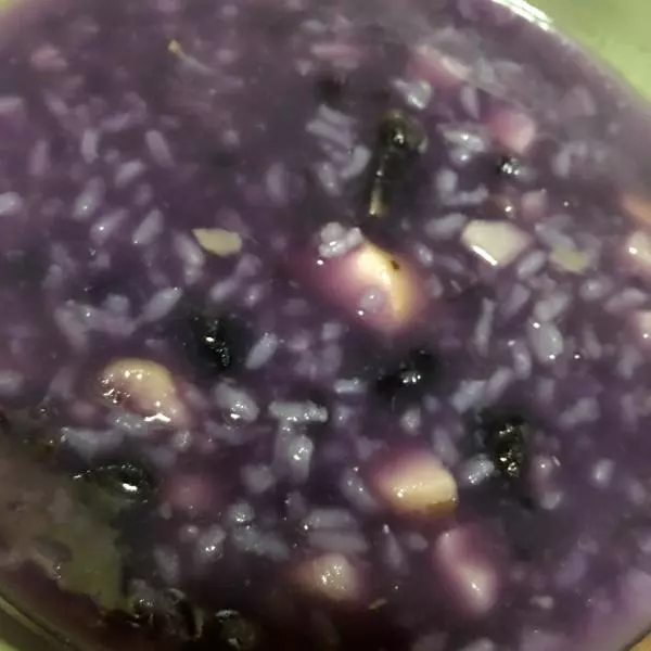 紫薯山藥粥