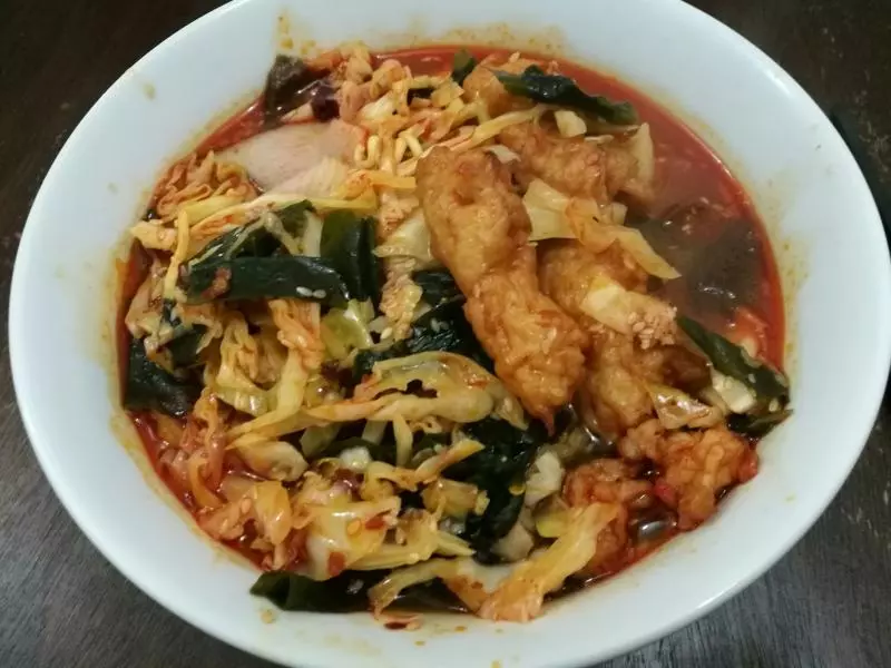 面食——spicy fanky noodles