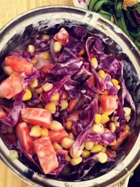 1分钟健康蔬菜沙拉！
