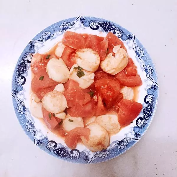 西紅柿和日本豆腐（簡單）