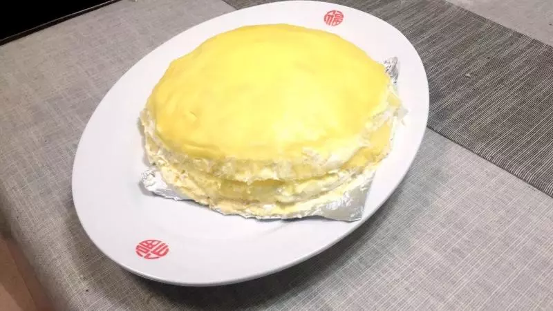 榴芒千層蛋糕