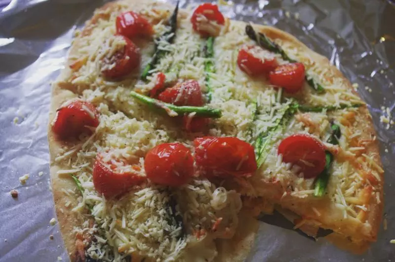 简单好吃的蔬菜pizza