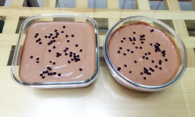 巧克力冰激凌（无需搅拌）