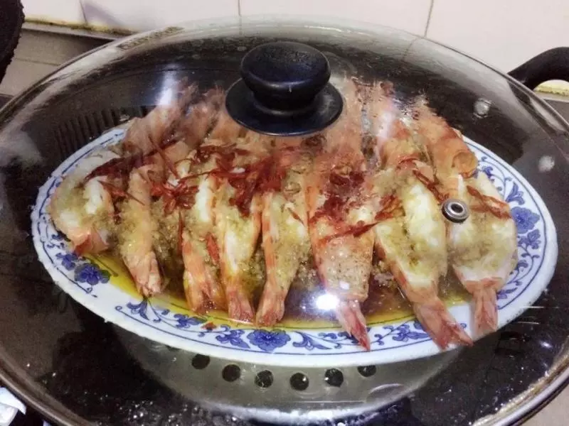 清蒸斑节虾