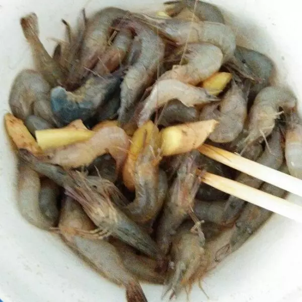蒜泥铁板虾