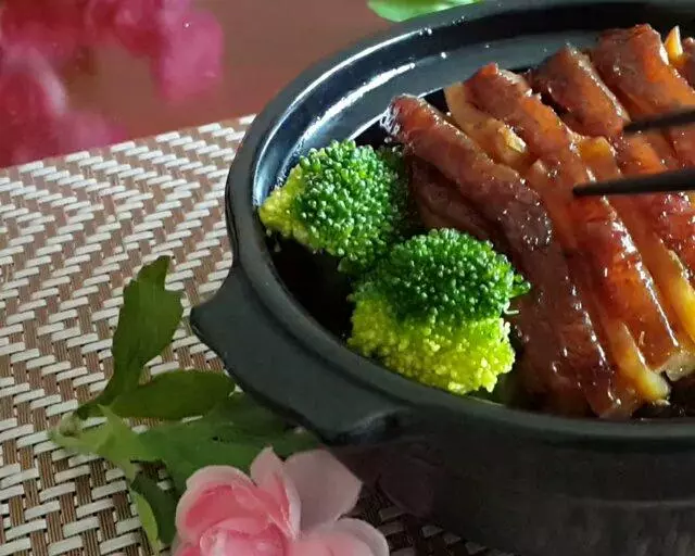 雪菜土豆蒸肉