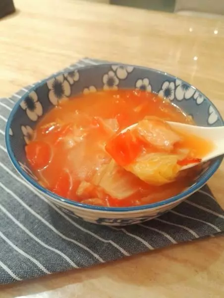 番茄滑肉湯