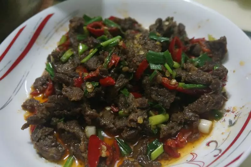 孜然蔥香牛肉