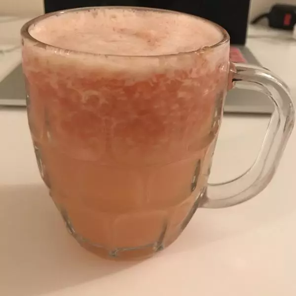 粉红葡萄柚椰子水（西柚的正确打开方式）