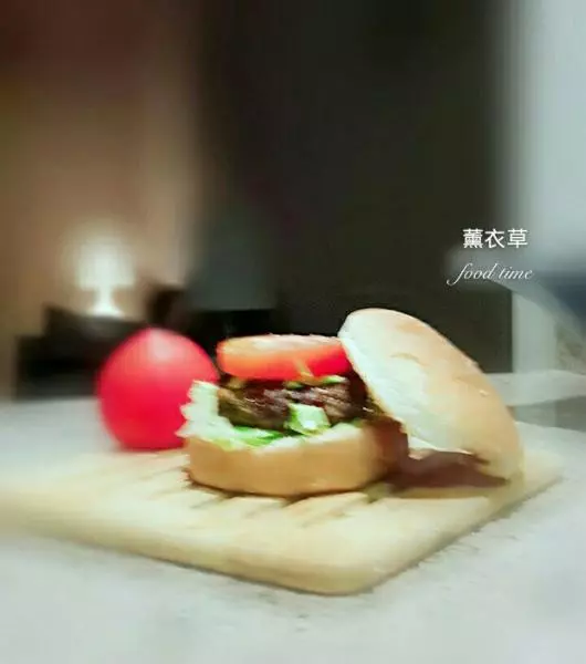 健康版牛肉漢堡