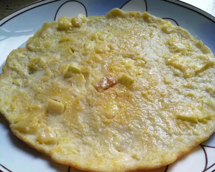 玉米苹果饼