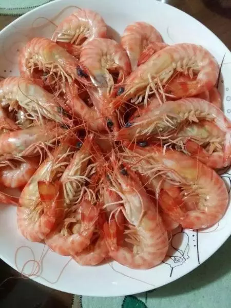 白煮斑节虾