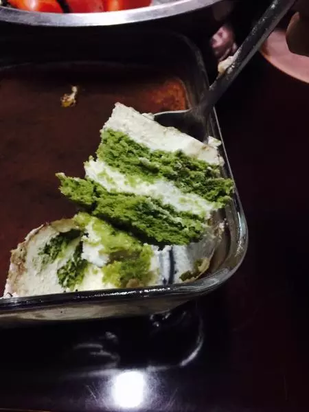 提拉米苏蛋糕（抹茶海绵体）