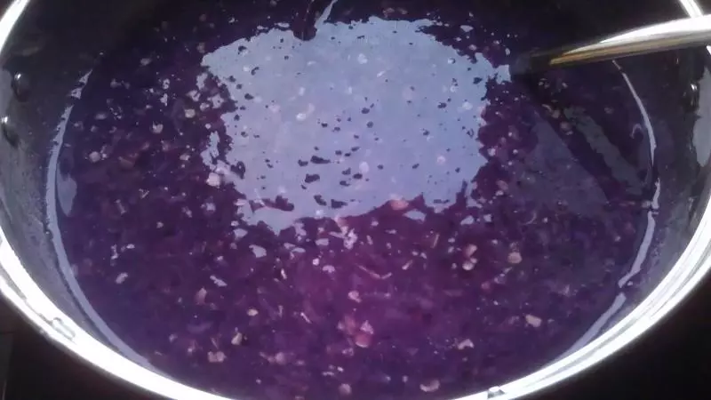 紫薯燕麥粥