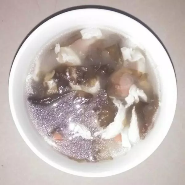 三鮮紫菜湯