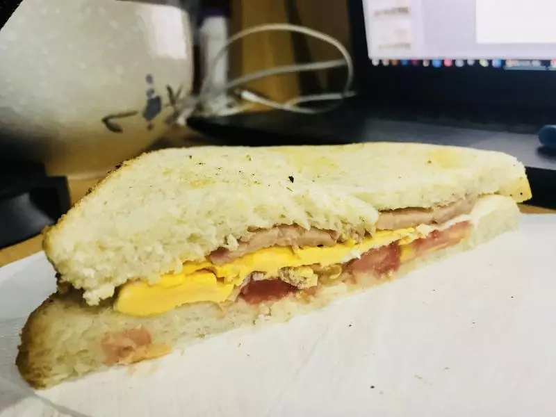 电饭锅版三明治