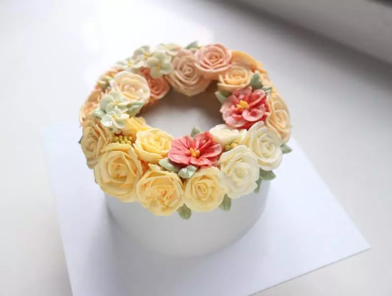 瑛的韓式裱花蛋糕