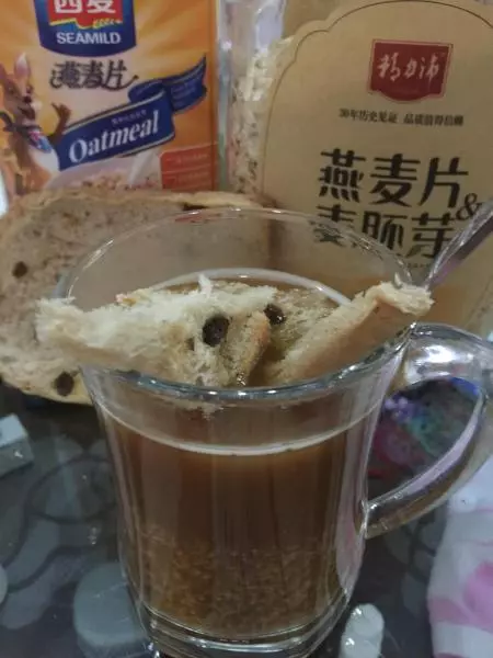 红糖燕麦茶