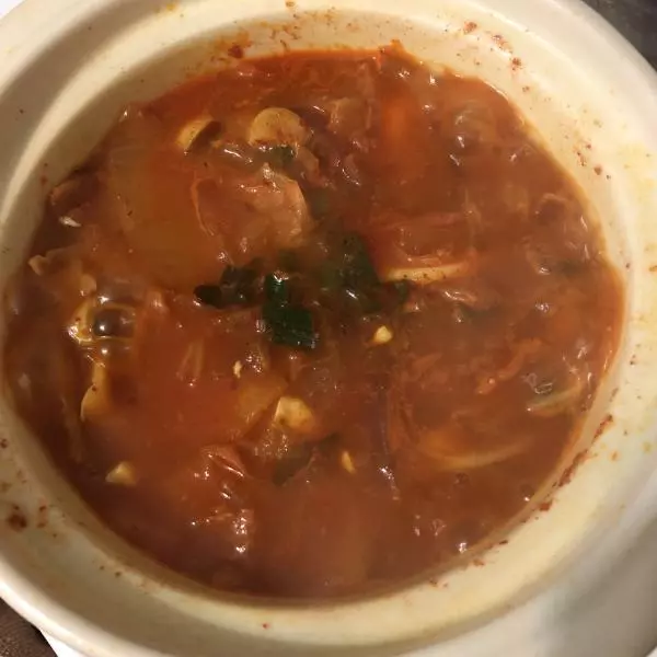 简易韩式泡菜锅